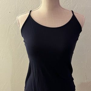 Basic navy blue tank top